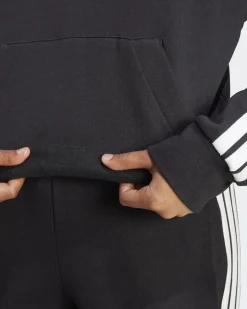 SWEAT C/CAPP.3S FL HD BLACK