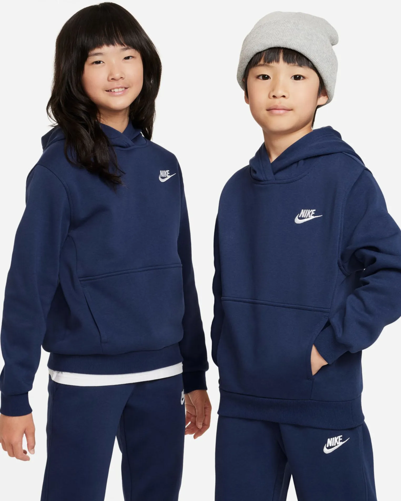 SWEAT C/CAPP.SPORTSWEAR CLUB FLEECE NAVY
