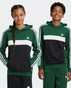 SWEAT C/CAPP.3S TIB FL HD GREEN-BLK-WHT