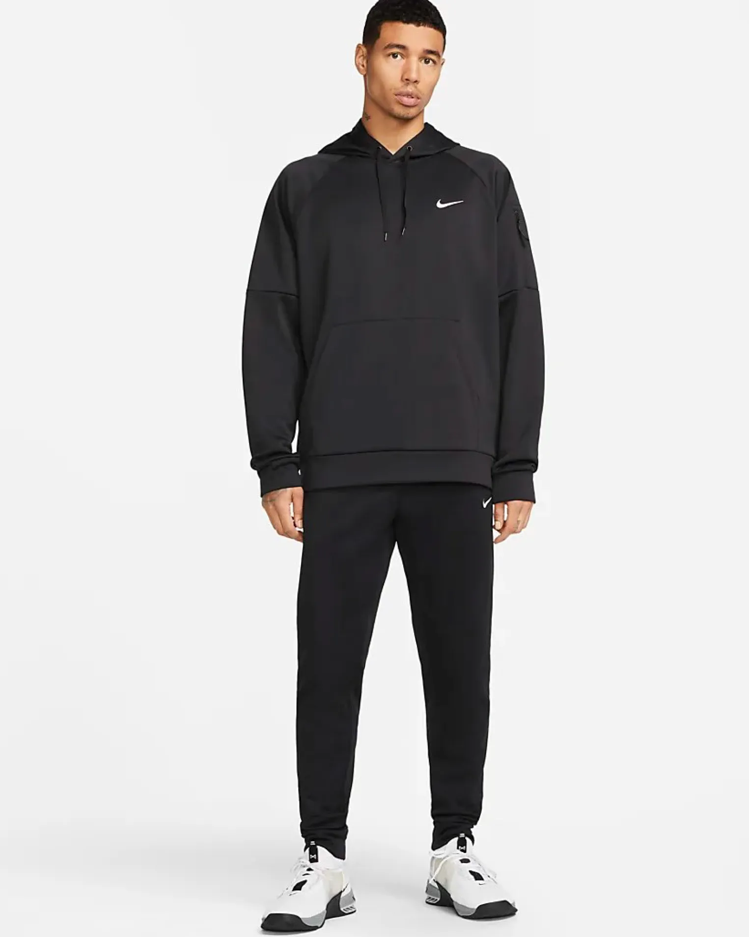 SWEAT C/CAPP.THERMA-FIT BLACK