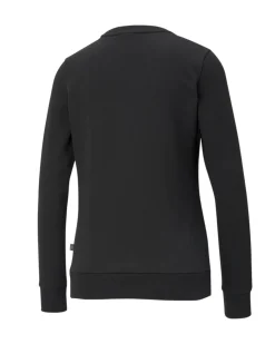 SWEAT ESS LOGO CREW FL BLACK