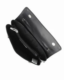 TATOO - Borsa da sera in vernice nera MADE IN ITALY