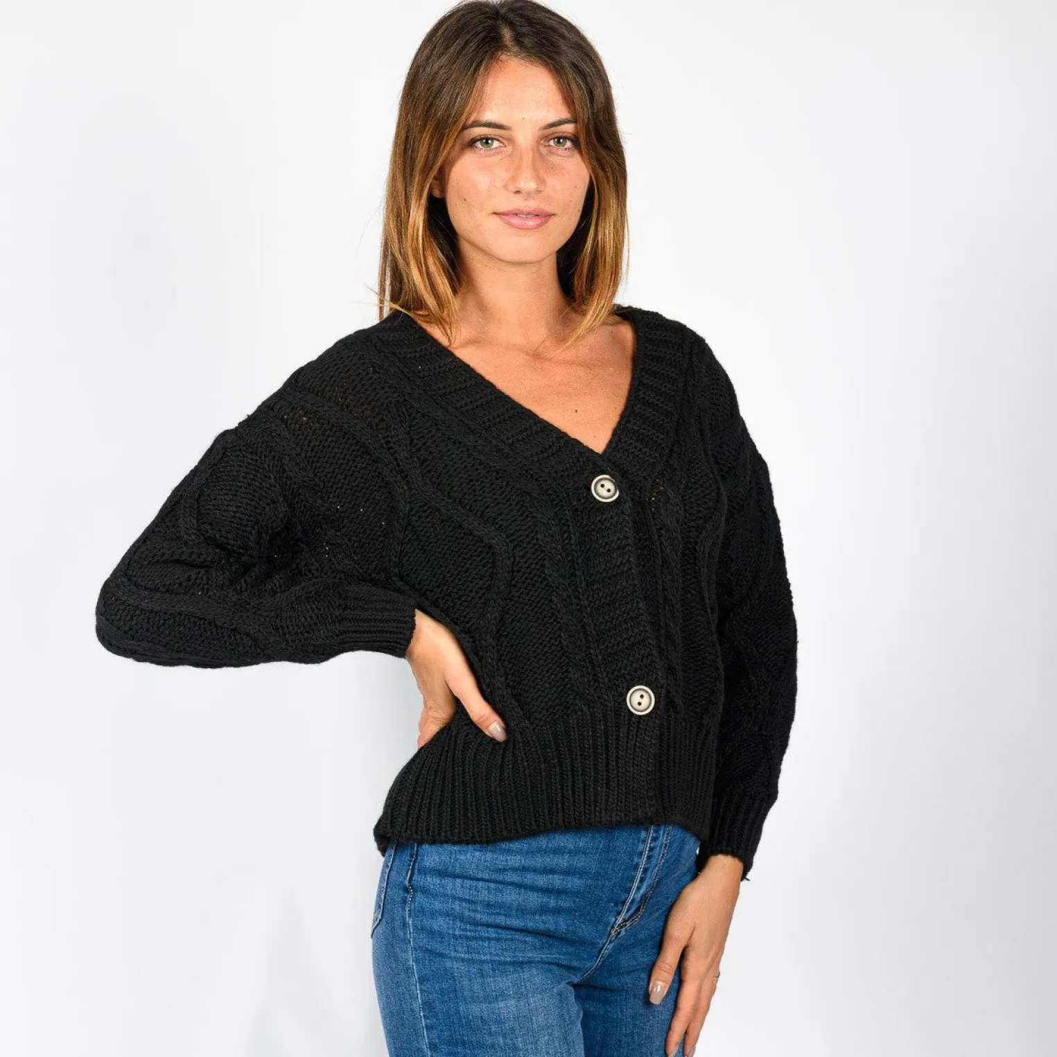 TATOO - MAGLIA DONNA APERTA