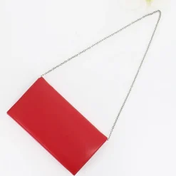 TATOO - Tracolla rossa con patta, MADE IN ITALY