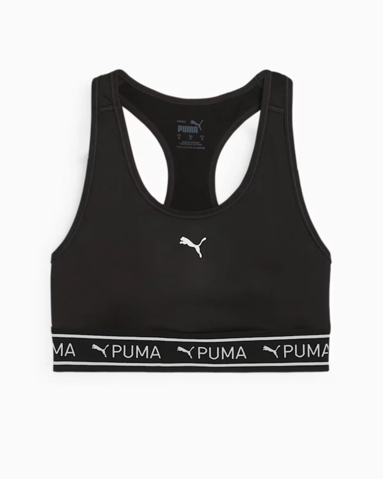 TOP 4KEEPS ELASTIC BRA BLACK