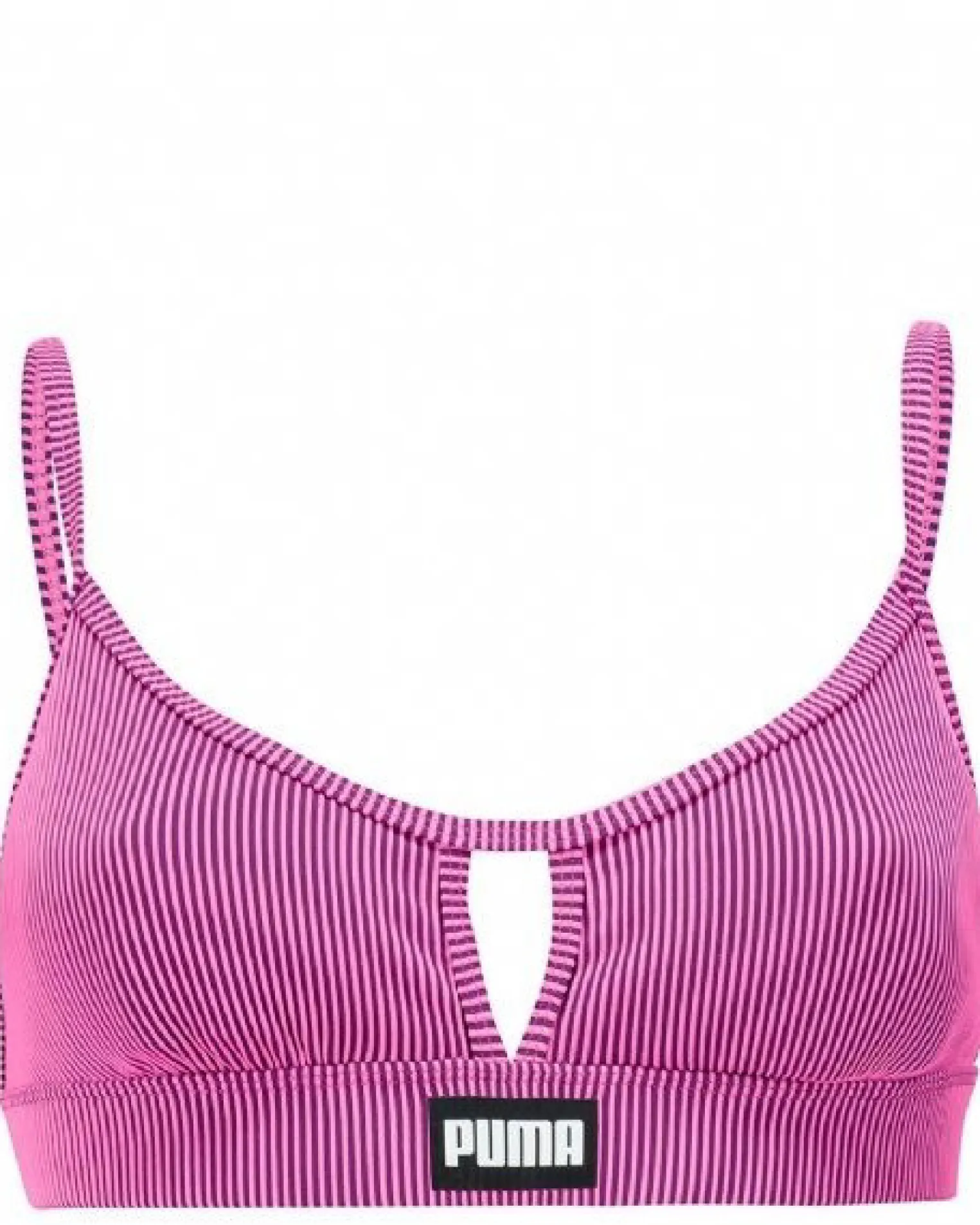 TOP SWIM PEEK-A-BOO PINK-BLACK