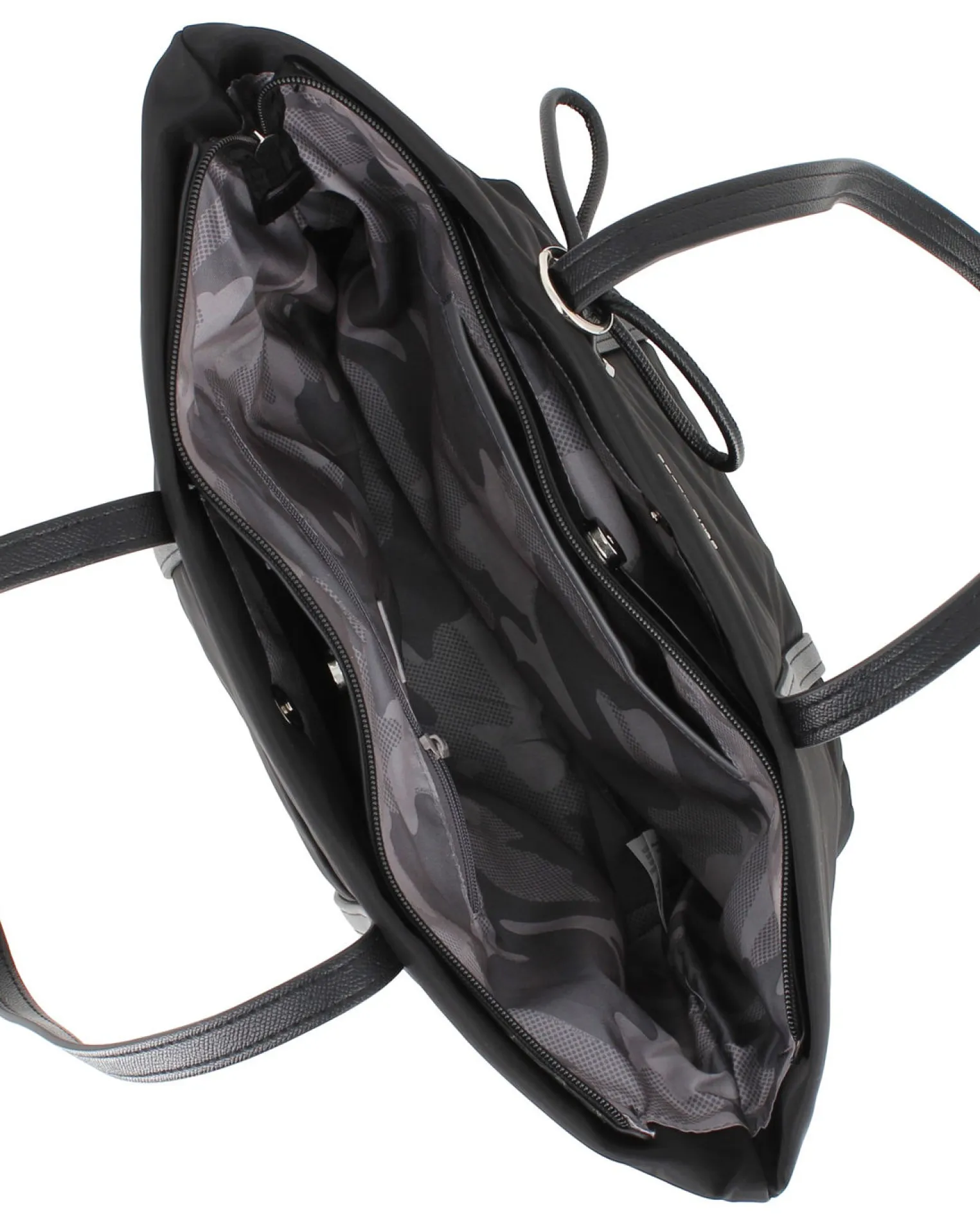 TOTE BAG 2MANICI C/FIOCCO FRONTALE