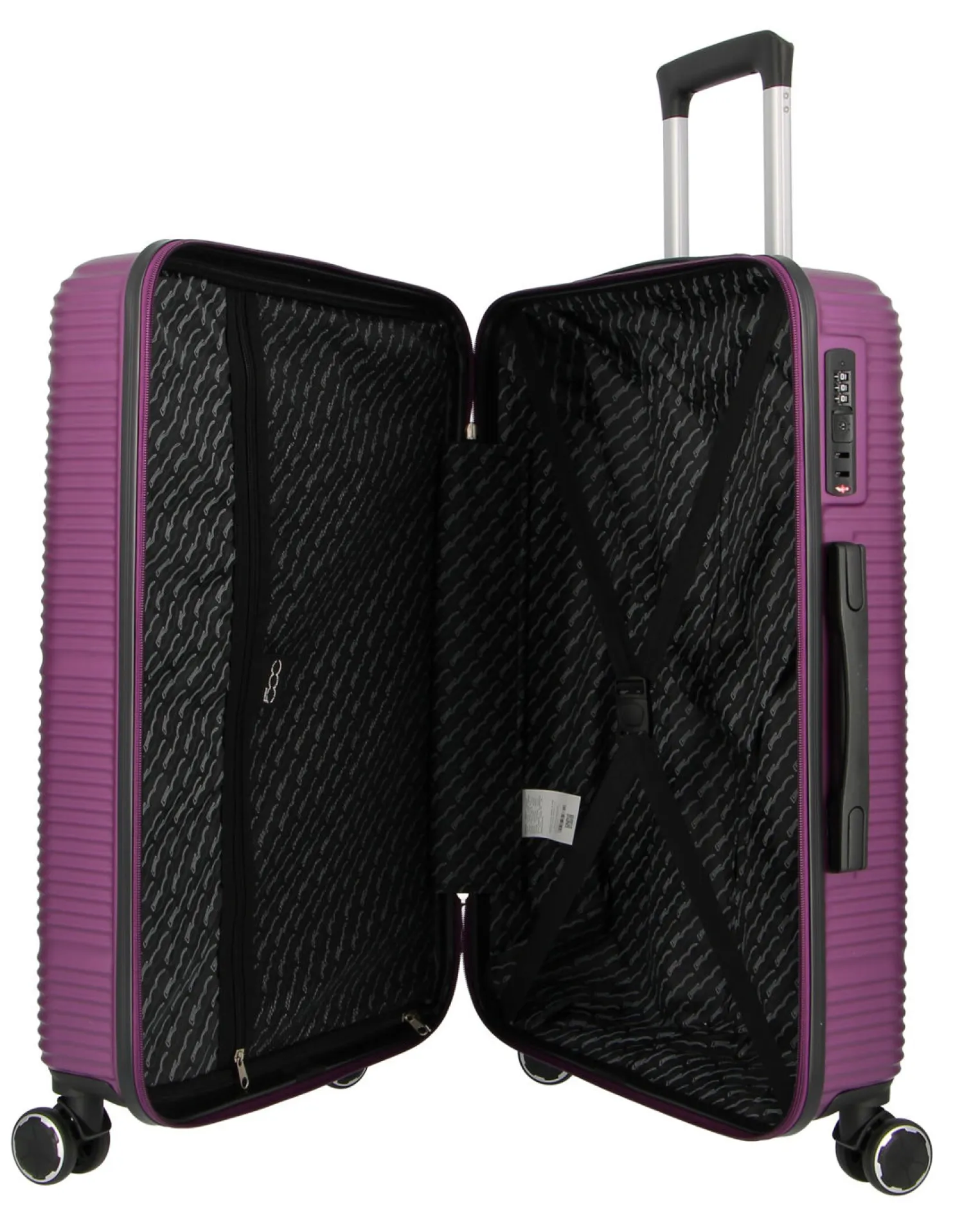 TROLLEY ABS 4DOPPIE RUOTE RIGHE ORIZZ.