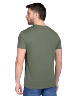 TSHIRT MANICA CORTA FIAMMATA C/TASCHINO