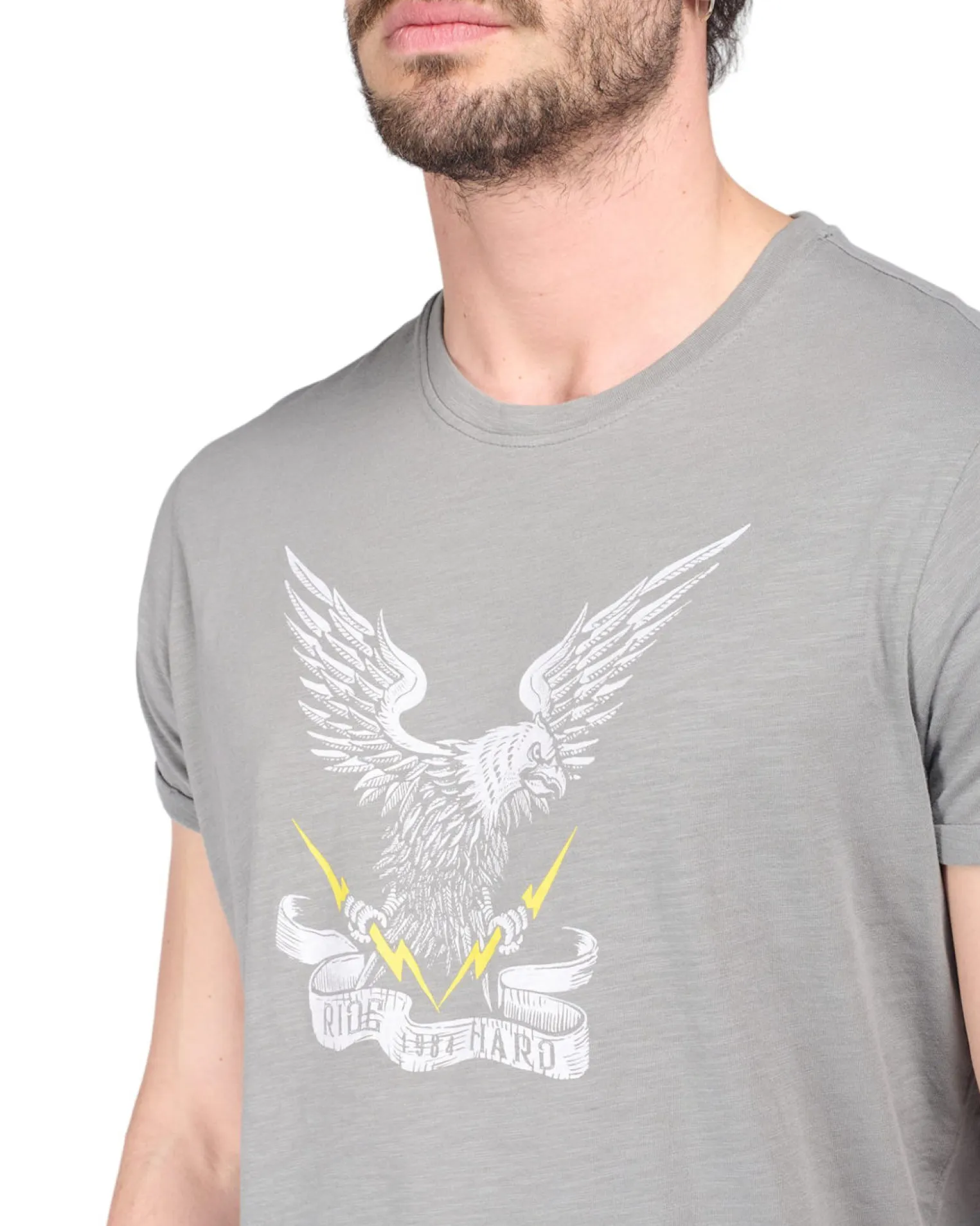 TSHIRT MANICA CORTA STAMPA AQUILA