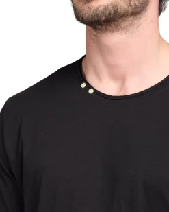 TSHIRT MANICA LUNGA GIROCOLLO 3 BOTTONI