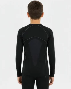 T-SHIRT ML INTIMO TERMICO JR BLACK