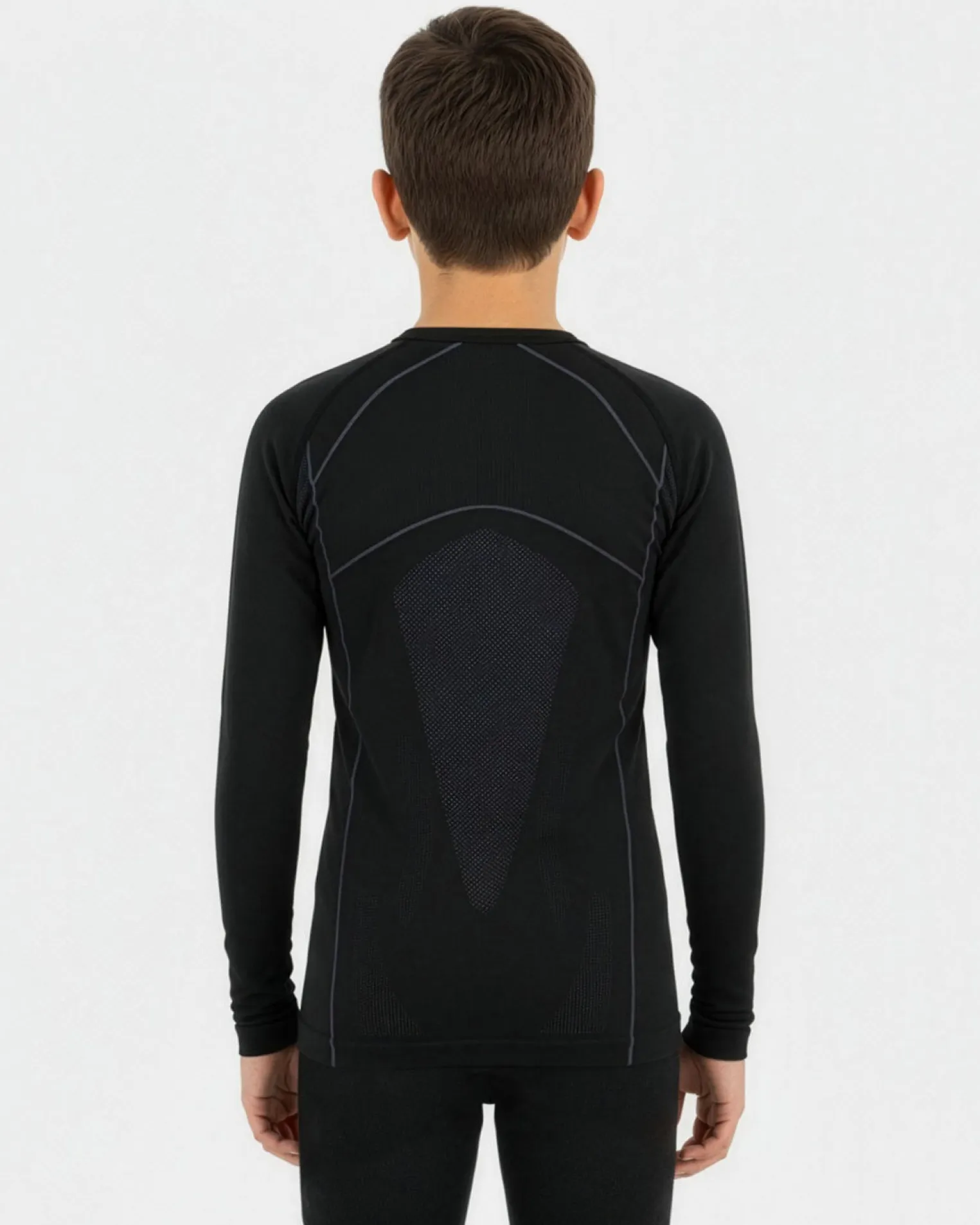 T-SHIRT ML INTIMO TERMICO JR BLACK