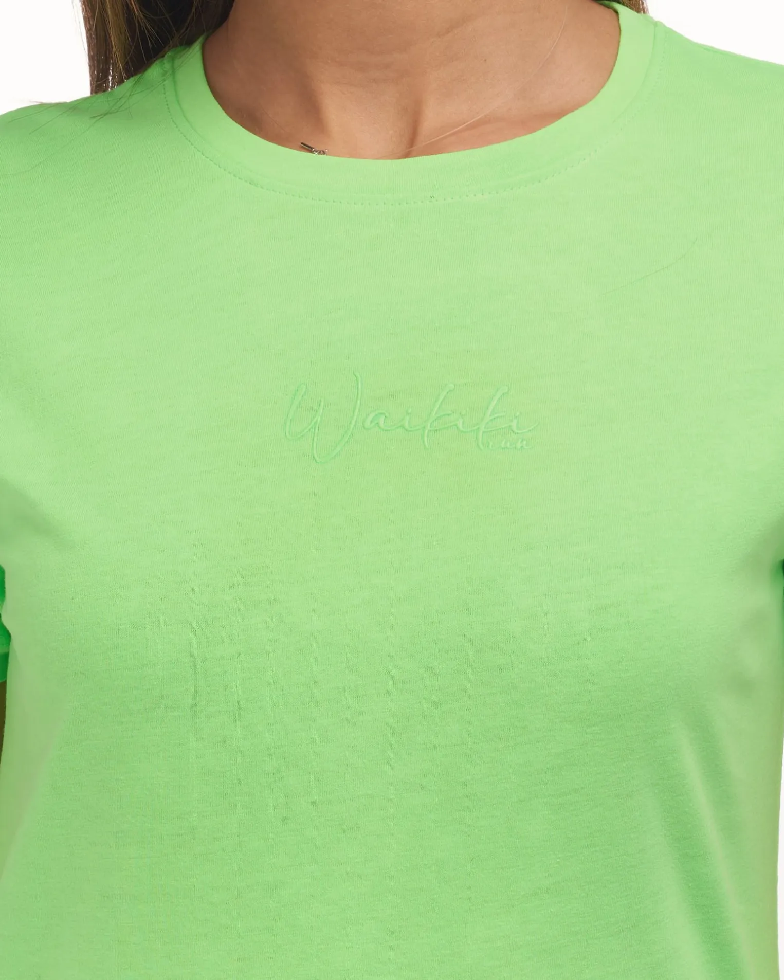 T-SHIRT MM BASILIA GREEN FLUO