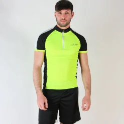 T-SHIRT MM BIKE YELLOW-BLACK-WHITE