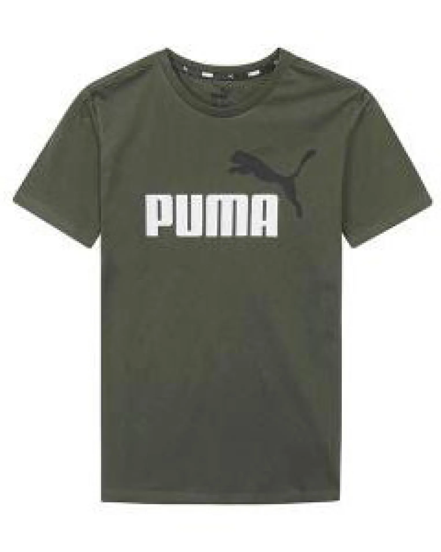T-SHIRT MM ESS+ 2 COL LOGO TEE FOREST