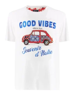 T-SHIRT MM GOOD VIBES WHITE