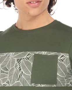 T-SHIRT MM ISAIA MILITARY GREEN