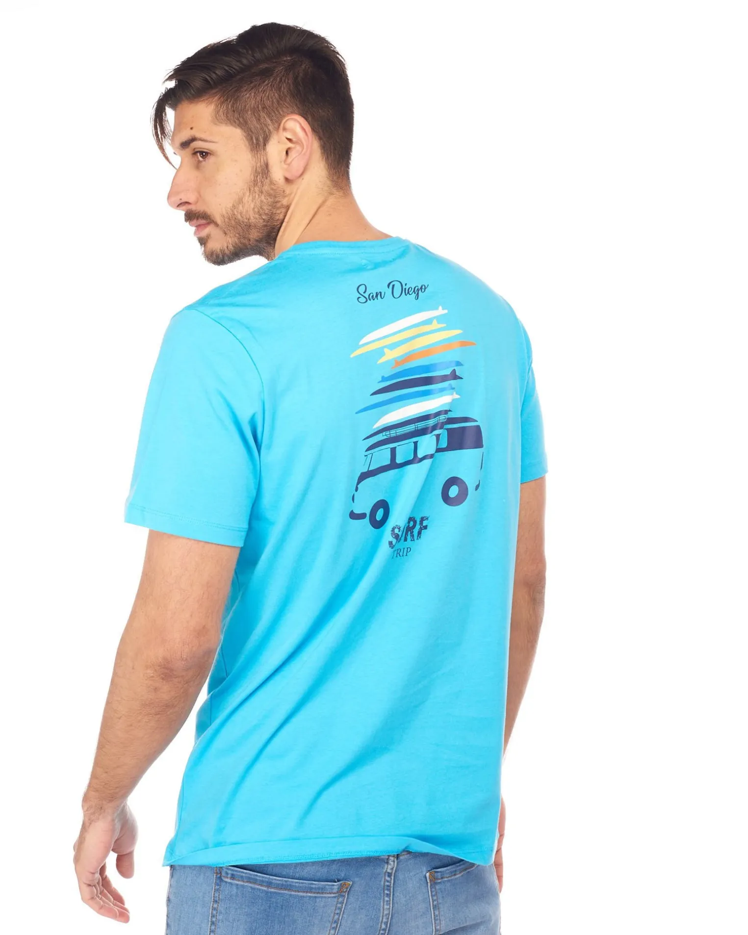 T-SHIRT MM ISMAELE LIGHT BLUE
