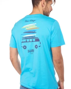 T-SHIRT MM ISMAELE LIGHT BLUE