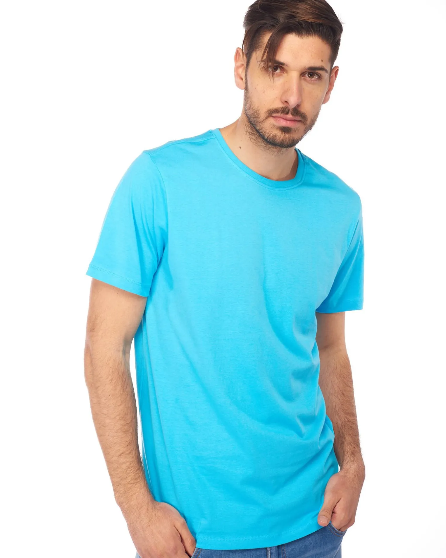 T-SHIRT MM ISMAELE LIGHT BLUE