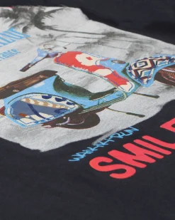 T-SHIRT MM LIFE IS GOOD BLUE