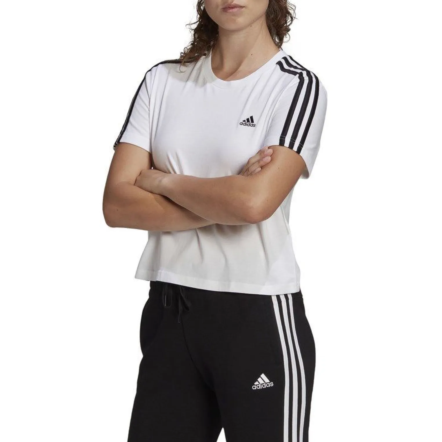 T-SHIRT MM 3S CRO T WHITE-BLACK