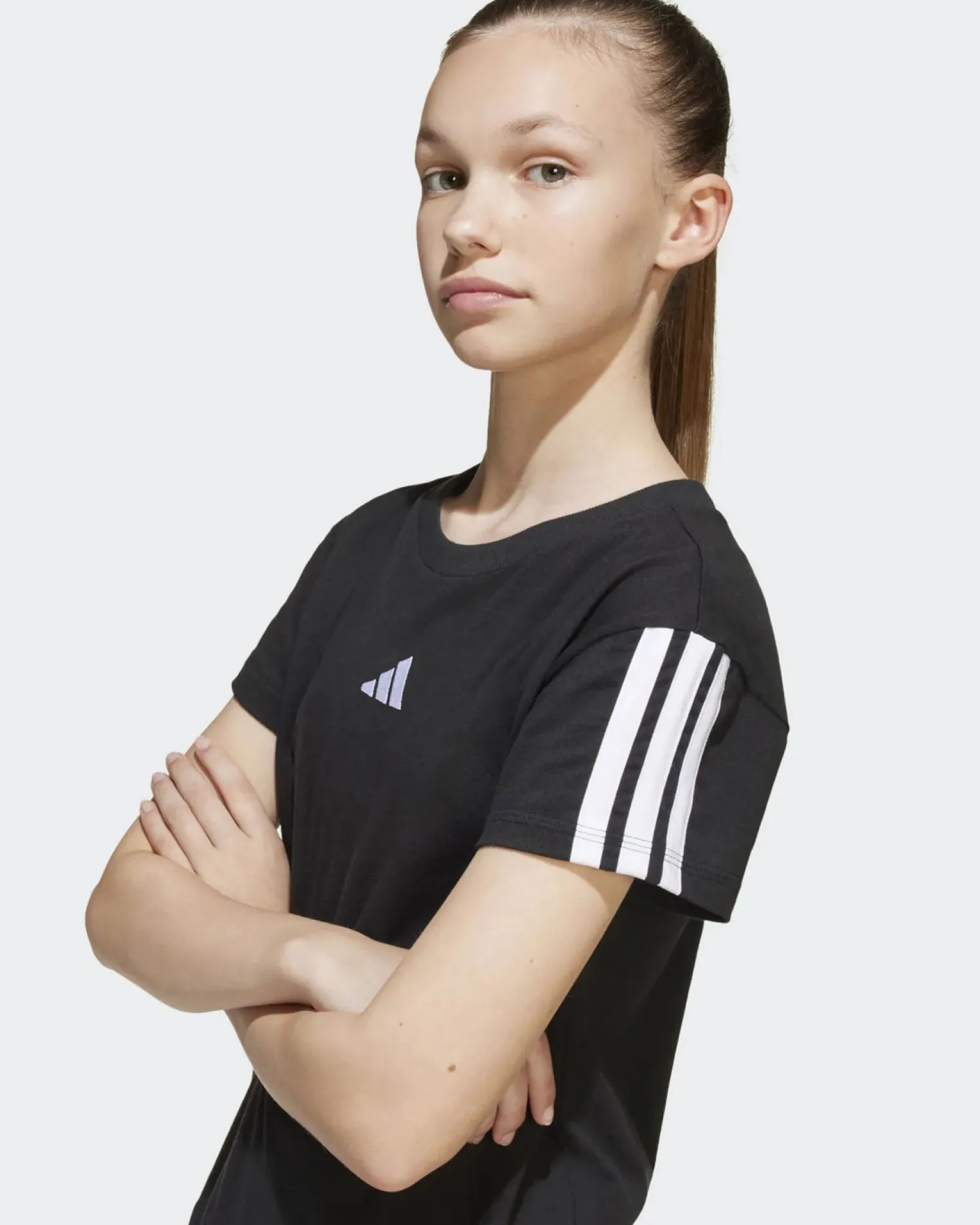 T-SHIRT MM 3S TEE 160 BLACK-WHITE