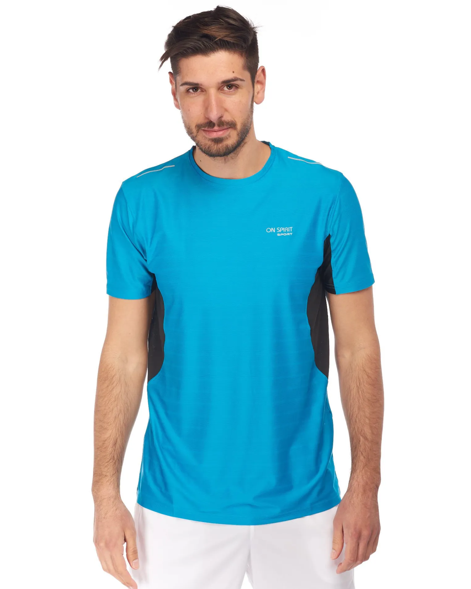 T-SHIRT MM TREKKING ALFIO BLUE-DK GREY
