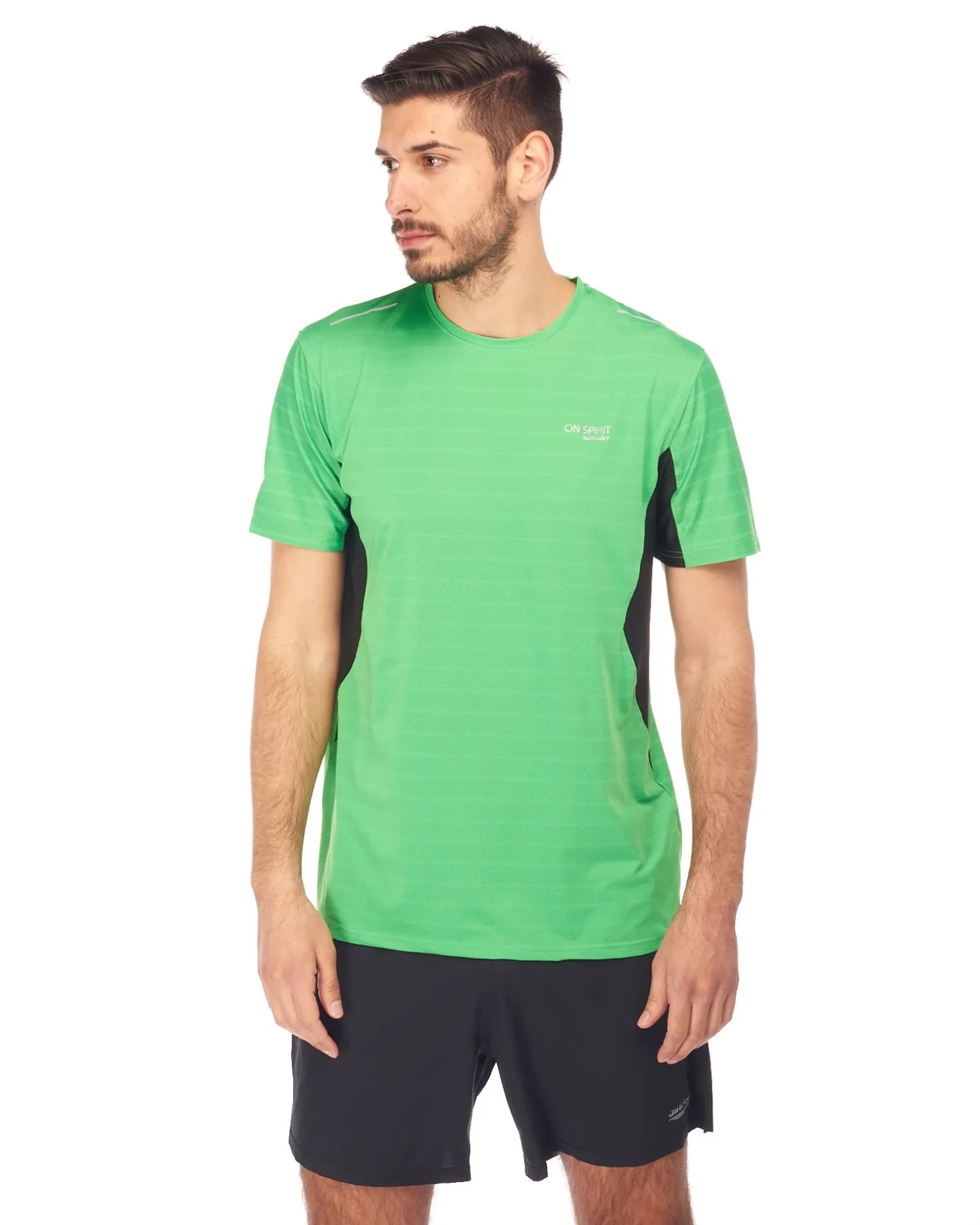 T-SHIRT MM TREKKING ALFIO GREEN-DK GREY