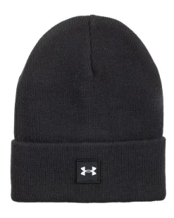 UNDER ARMOUR - BERRETTO HALFTIME CUFF NERO DA UOMO, 1373155_0001