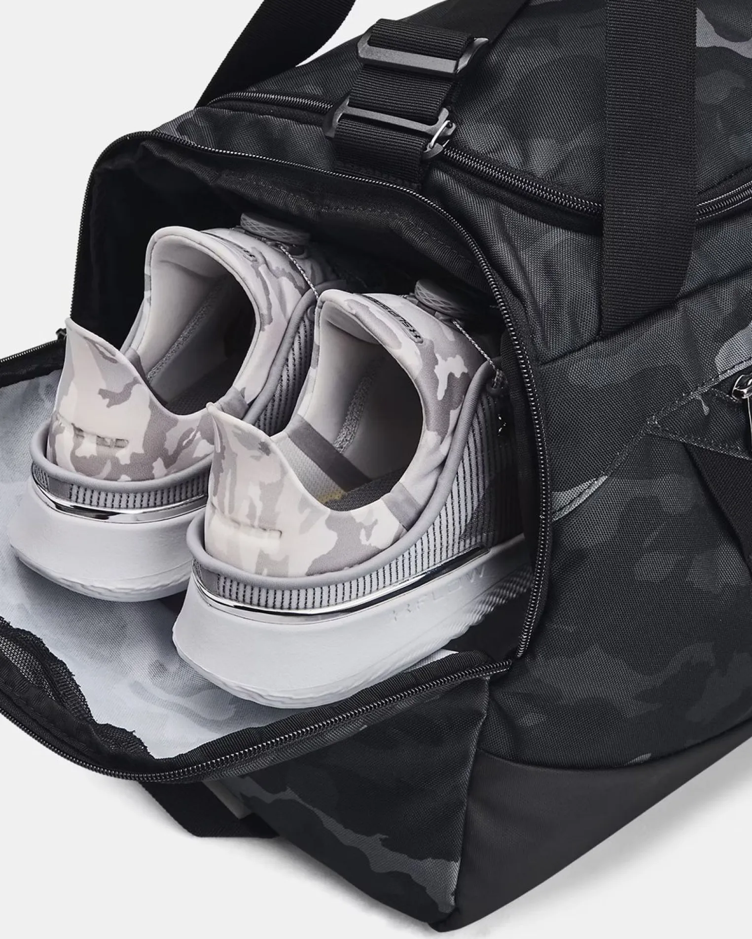 UNDER ARMOUR -BORSONE UNDENIABLE 5.0 DUFFLE XS GREY GRIGIO E NERO, 1369221_0012