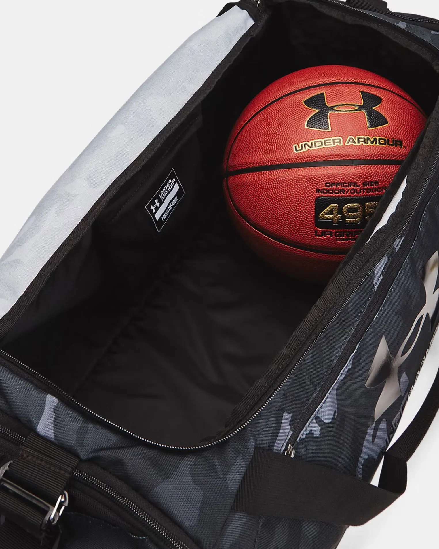 UNDER ARMOUR -BORSONE UNDENIABLE 5.0 DUFFLE XS GREY GRIGIO E NERO, 1369221_0012