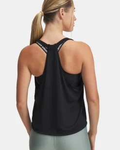 UNDER ARMOUR - CANOTTA TECH SWING TANK NERA DA DONNA, 1389854_0001