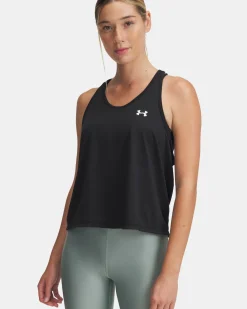 UNDER ARMOUR - CANOTTA TECH SWING TANK NERA DA DONNA, 1389854_0001