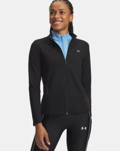 UNDER ARMOUR -GIACCA DA ALLENAMENTO FULL ZIP MOTION NERA DA DONNA, 6013776_0008