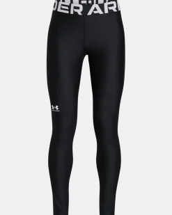UNDER ARMOUR - LEGGINGS HG NERI DA RAGAZZA, 1390069_0001