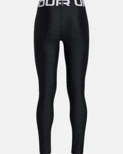 UNDER ARMOUR - LEGGINGS HG NERI  DA RAGAZZA, 1390069_0001