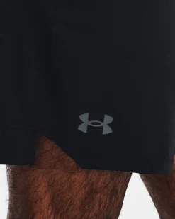UNDER ARMOUR - SHORT VANISH WOVEN 6IN NERO DA UOMO, 11373718_0001