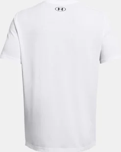 UNDER ARMOUR- T-SHIRT MEZZA MANICA SPORTSTYLE LOGO UPDATE SS BIANCA DA UOMO, 1382911_0100