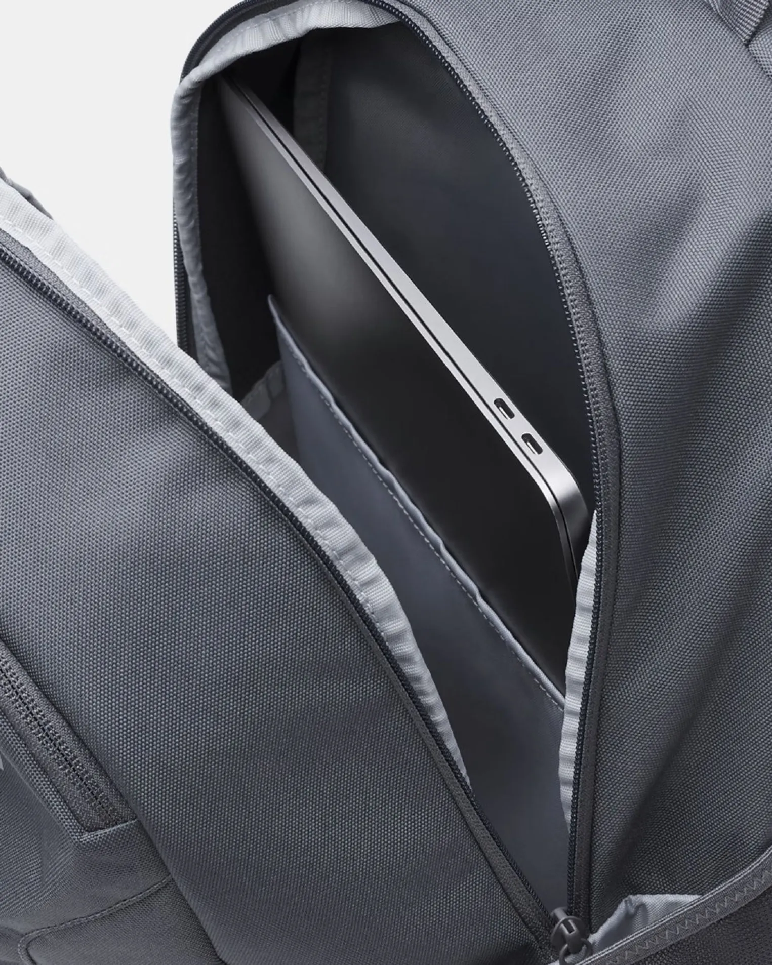 UNDER ARMOUR -ZAINO HUSTLE LITE BACKPACK GRIGIO, 6000399_0025