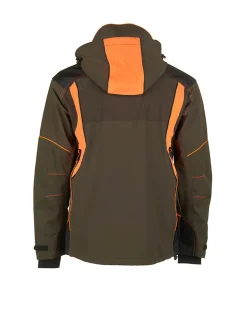 UNIVERS - GIUBBINO DA CACCIA X-PRO MASTER VERDE E ARANCIONE U-TEX IMPERMEABILE
