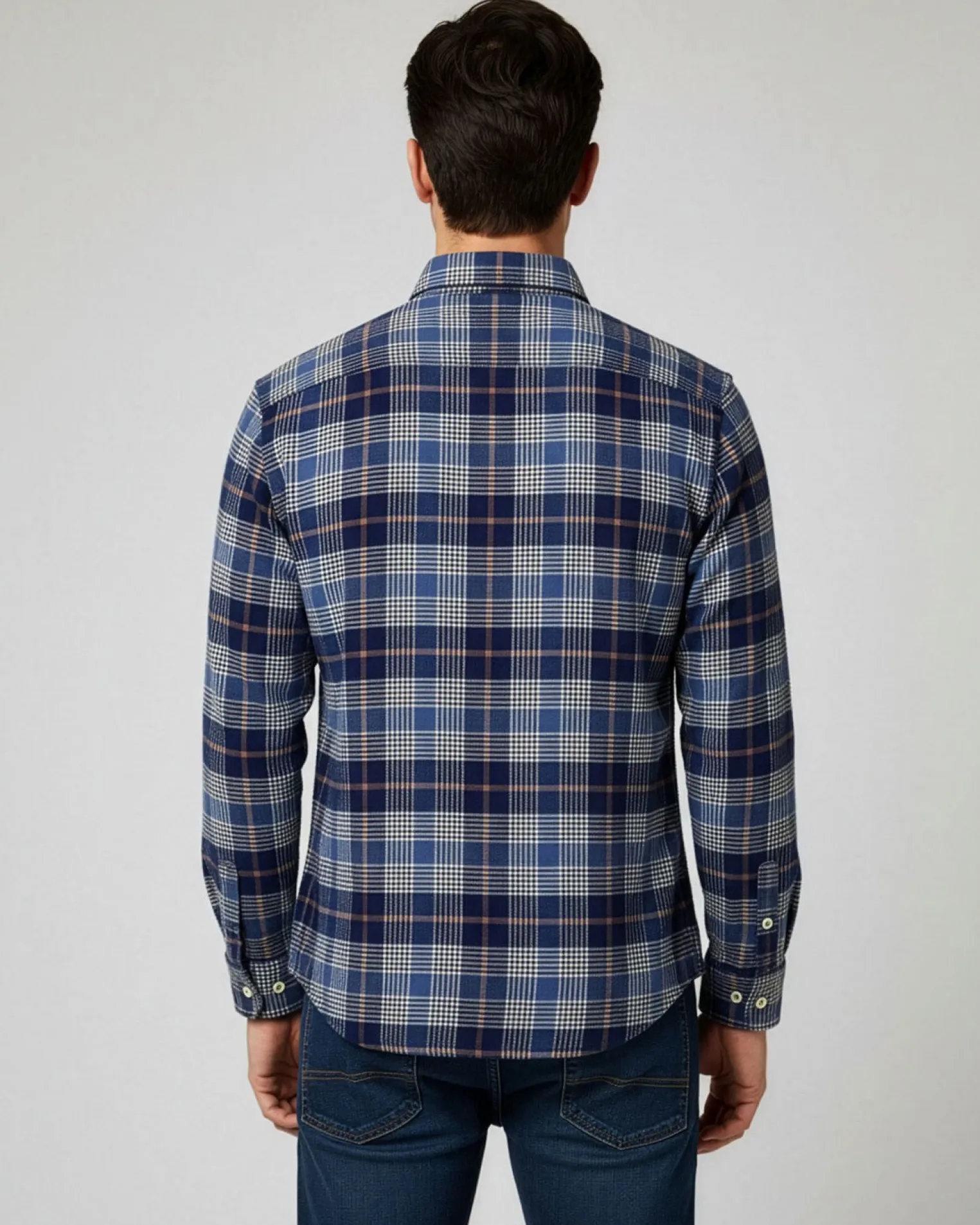 UOMO CAMICIA ML SCOZZ FLANELLA