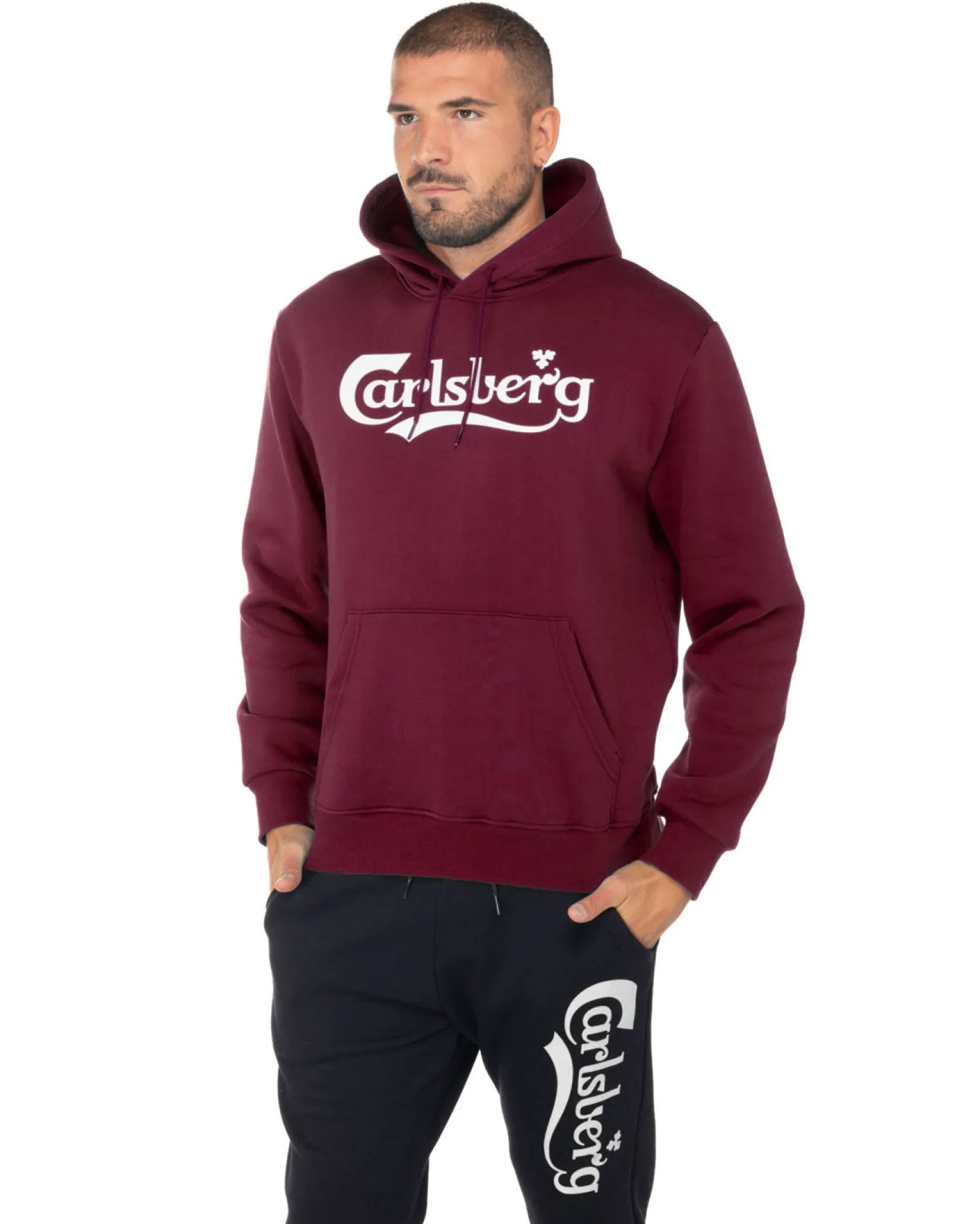 UOMO FELPA CON CAPPUCCIO