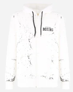 UOMO FELPA CON ZIP E CAPPUCCIO
