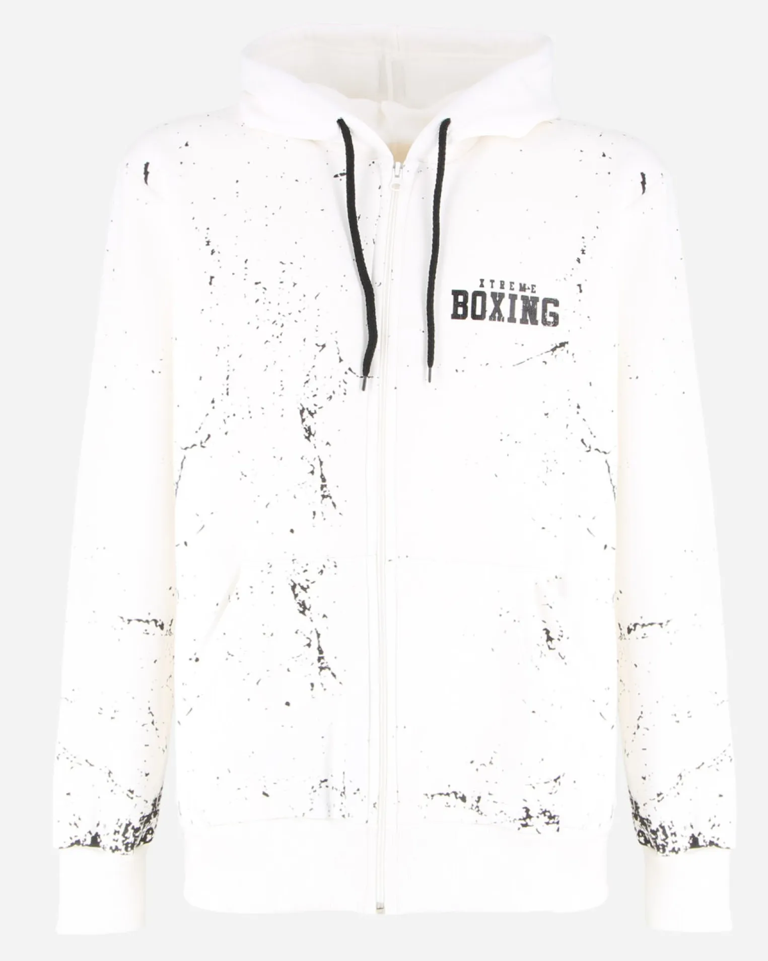 UOMO FELPA CON ZIP E CAPPUCCIO