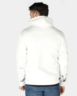 UOMO FELPA CON ZIP E CAPPUCCIO