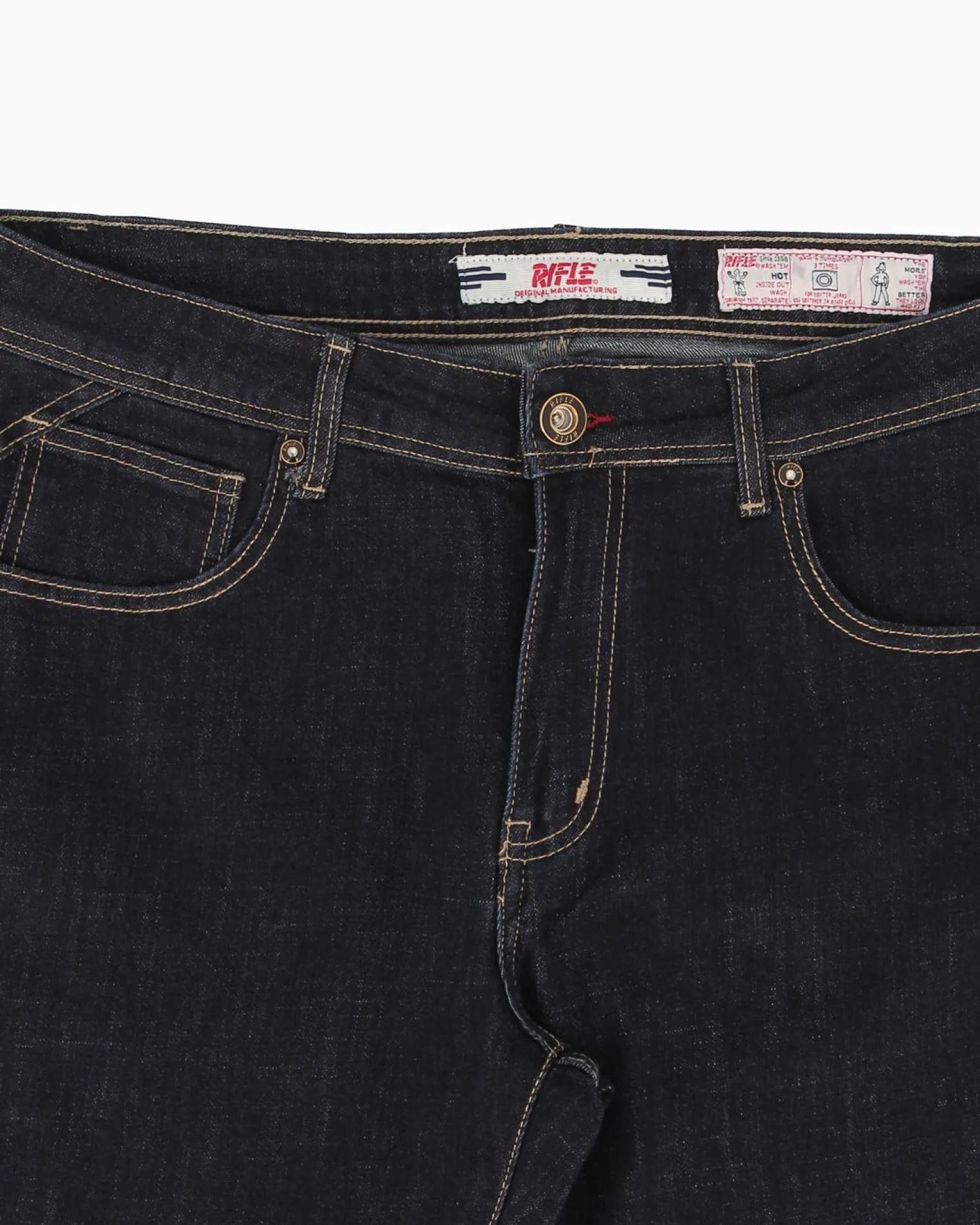 UOMO JEANS 5 TASCHE AMMORBIDITO
