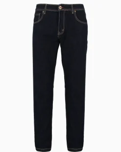 UOMO JEANS 5 TASCHE AMMORBIDITO