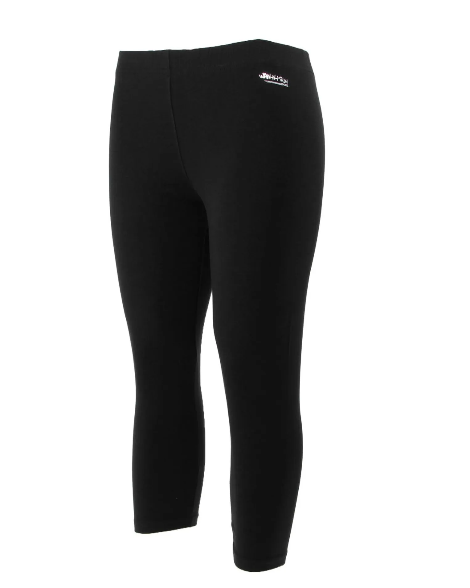 WAIKIKI RUN - LEGGINGS TRE/QUARTI NERO DA DONNA, BRIGITTE